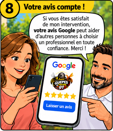 Étape 8 : votre avis compte